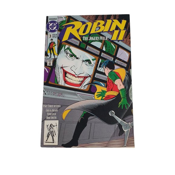 Robin II 3 DC Comic Book Collector Nov 1991 Modern Joker Wild Bagged Boarded - Picture 1 of 3